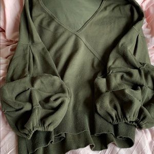 NewYork & Company Olive green sweater